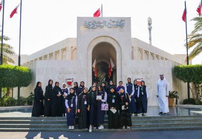 "أمانة الشورى" تستقبل طالبات مدرسة الاستقلال الثانوية للبنات
