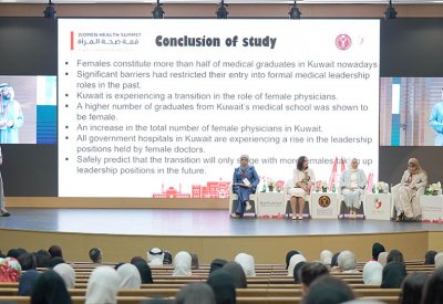 قرينة عاهل البلاد المعظم تنيب رئيس المجلس الأعلى للصحة لافتتاح قمة صحة المرأة