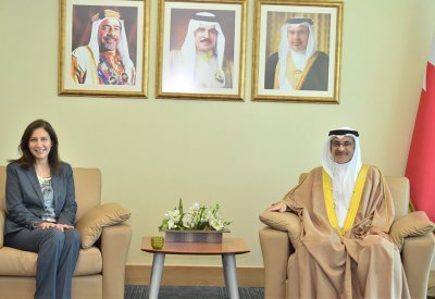 وزير التنمية الاجتماعية يستقبل سفيرة جمهورية مصر العربية لدى المملكة