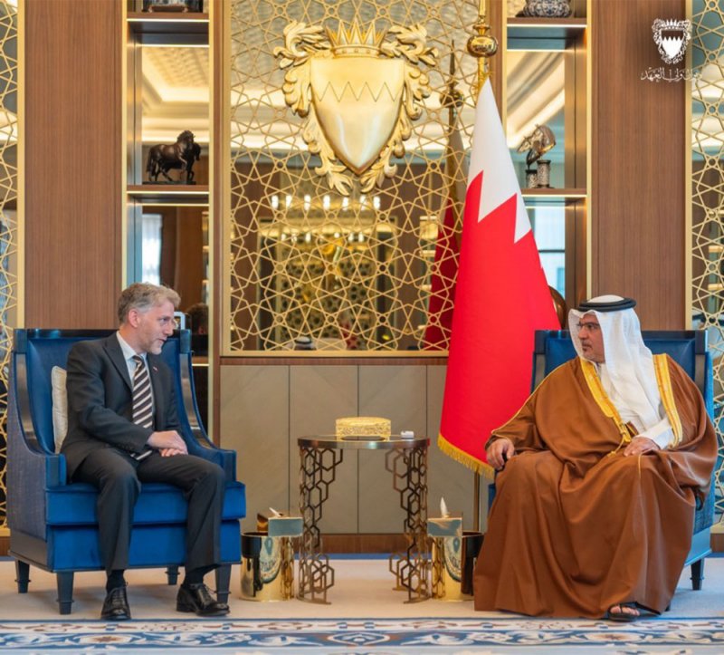 نائب جلالة الملك ولي العهد يؤكد أهمية مواصلة تطوير الشراكات الاستراتيجية بين مملكة البحرين والمملكة المتحدة نحو مستويات أكثر شمولاً