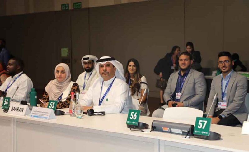 وزير النفط والبيئة يشارك بالجلسة رفيعة المستوى حول "التنفيذ السريع لخطط التكيف الوطنية" في (كوب 28)