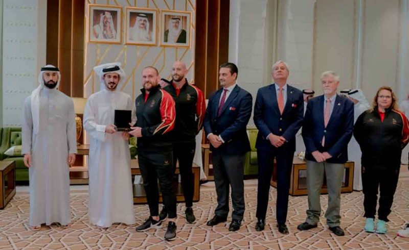 خالد بن حمد : القطاع الرياضي يحظى بكل الدعم لتعزيز قدرة المنتخبات على تحقيق الإنجازات