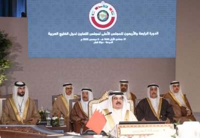 جلالة الملك المعظم يشارك في الجلسة الافتتاحية لقمة مجلس التعاون الخليجي