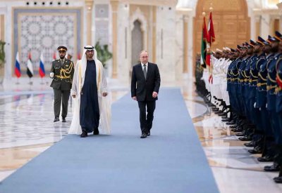 محمد بن زايد: الإمارات أكبر شريك تجاري خليجي لروسيا