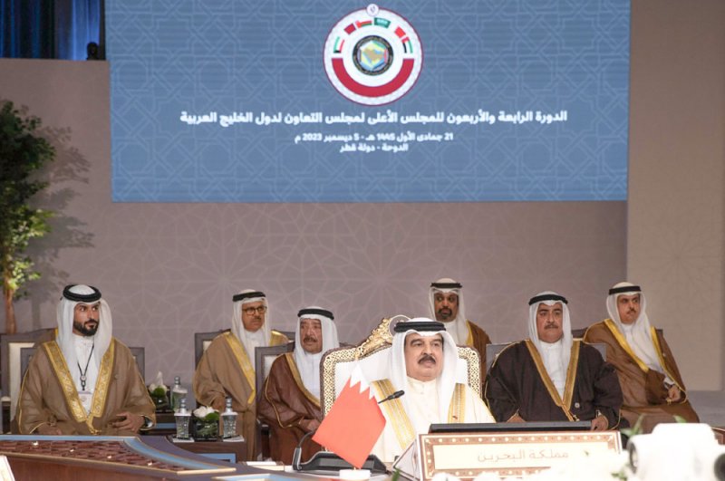 جلالة الملك المعظم يشارك في الجلسة الافتتاحية لقمة مجلس التعاون الخليجي