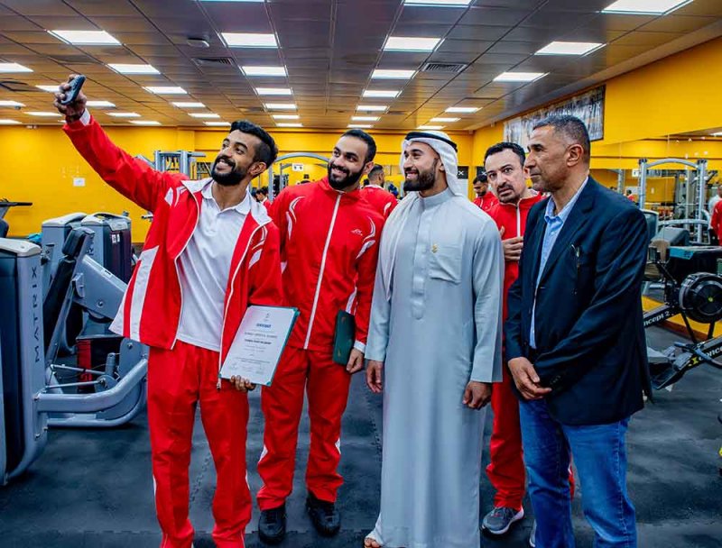 الكوهجي يرعى ختام دورة اللياقة البدنية للألعاب الجماعية