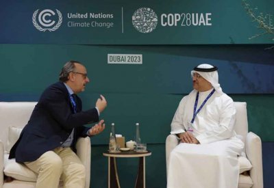 رئيس هيئة الثقافة يلتقي برئيس لجنة البيئة والمناخ التابعة لشبكة الآغا خان للتنمية وبالمدير التنفيذي لمنظمة "ألِف"
