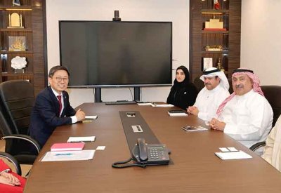 وكيل وزارة الداخلية يستقبل السفير الكوري لدى مملكة البحرين