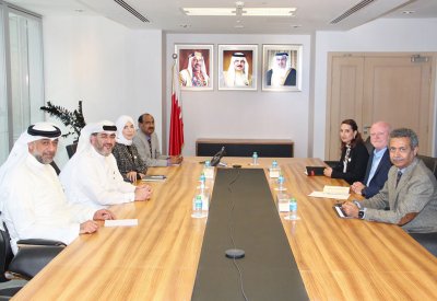 أمين عام مجلس المناقصات يبحث مع الرئيس التنفيذي لشركة مطار البحرين تعزيز التعاون والتنسيق المشترك