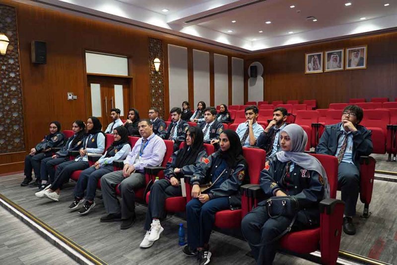 أمانة النواب تستقبل وفداً من مدرسة الوسام الدولية ومدرسة الخليج العربي للبنات