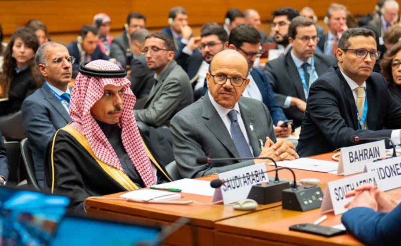 وزير الخارجية يشارك في الفعالية التي نظمتها البعثة الدائمة لدولة فلسطين في جنيف