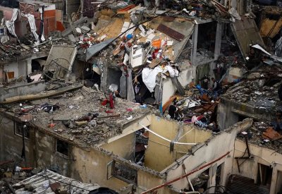 لافروف: إسرائيل تسوي أحياء كاملة بالأرض في غزة