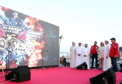 عيسى بن علي يفتتح أسبوع الدراجات النارية تزامناً مع احتفالات المملكة بالأعياد الوطنية