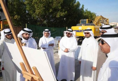 وكيل وزارة الأشغال يتفقد مشاريع تطوير البنية التحتية في الدائرتين الثالثة والرابعة بالمحافظة الجنوبية