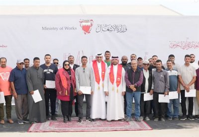 وزارة الأشغال تحتفل بالأعياد الوطنية