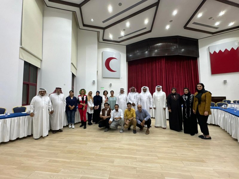 لجان جمعية الهلال الأحمر البحريني تضع خطة عملها للعام 2024