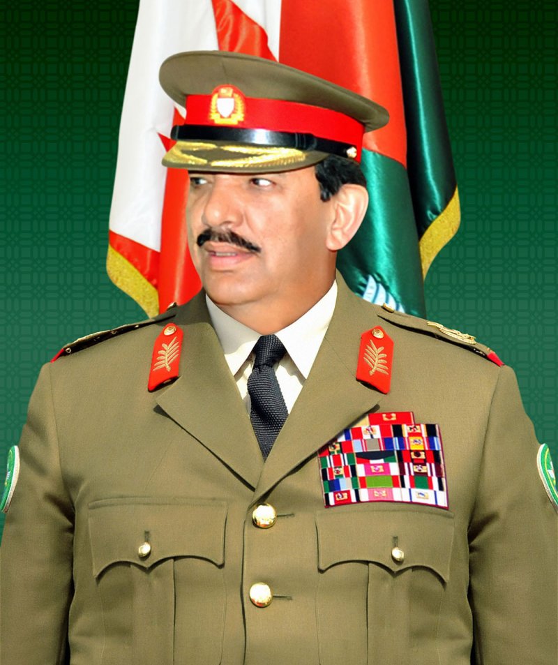 القائد العام لقوة دفاع البحرين يهنئ معالي الشيخ محمد بن خليفة آل خليفة