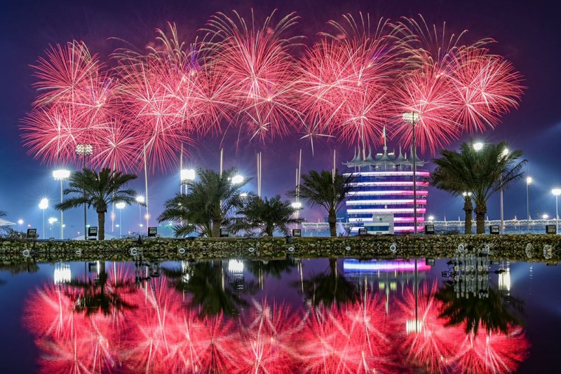 تأجيل عروض الألعاب النارية للعيد الوطني في حلبة البحرين الدولية