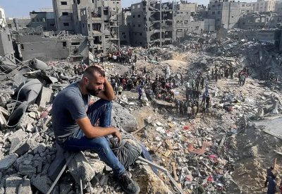 أكثر من 100 قتيل بقصف إسرائيلي على جباليا شمال غزة