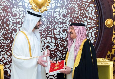 الملك المعظم: مواصلة تعزيز العلاقات التاريخية المميزة مع الإمارات