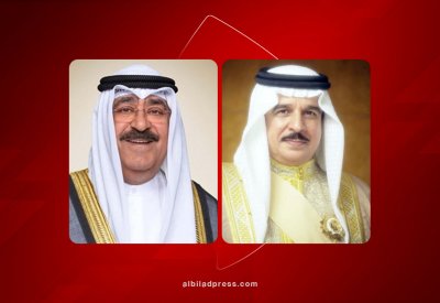 جلالة الملك المعظم يهنئ أخيه سمو أمير دولة الكويت الشقيقة بمناسبة أدائه اليمين الدستورية