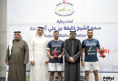 سمو محافظ الجنوبية يكّرم الفائزين ببطولة العيد الوطني الثانية لرياضة البادل