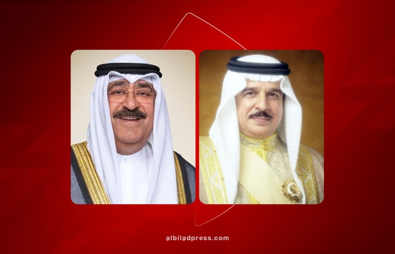 جلالة الملك المعظم يهنئ أخيه سمو أمير دولة الكويت الشقيقة بمناسبة أدائه اليمين الدستورية