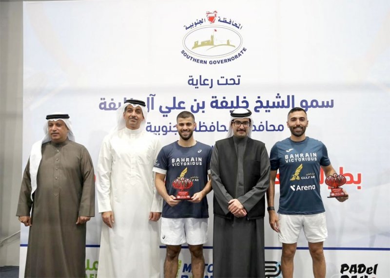 سمو محافظ الجنوبية يكّرم الفائزين ببطولة العيد الوطني الثانية لرياضة البادل