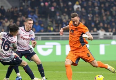 بولونيا يقصي إنتر ميلان من الدور ثمن النهائي لكأس إيطاليا