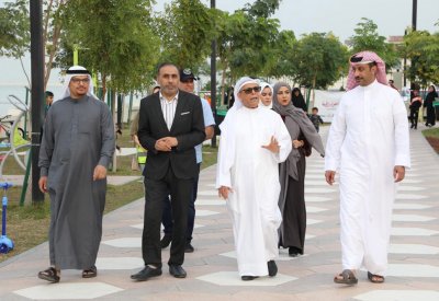 البلدية الشمالية تدشن حملة التوعية "نبيها حلوة ونظيفة" من منتزه باربار