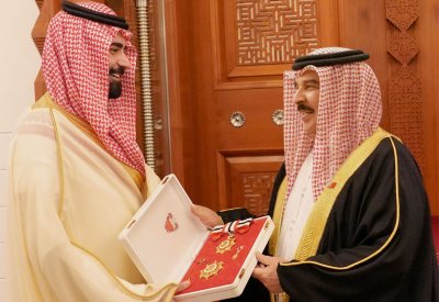 جلالة الملك المعظم يستقبل صاحب السمو الملكي الأمير سلطان بن أحمد بن عبد العزيز آل سعود سفير المملكة العربية السعودية لدى مملكة البحرين