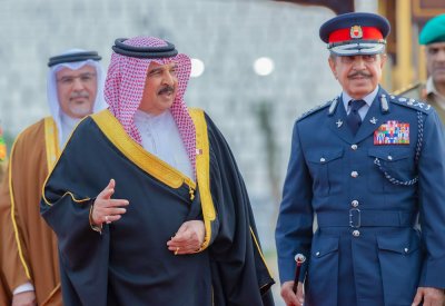 جلالة الملك المعظم يتفضل وبحضور سمو ولي العهد رئيس مجلس الوزراء ويشمل برعايته افتتاح مبنى القيادة والمنشآت الجديدة بمعسكر سافرة
