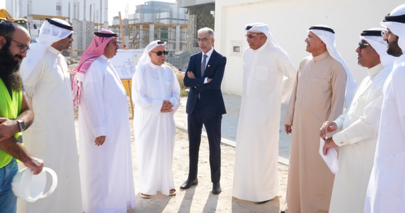 وزير الأشغال يتفقد مشاريع تطوير البنية التحتية في الدائرة الثالثة بالمحافظة الشمالية