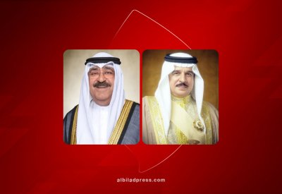 جلالة الملك المعظم يتلقى برقية شكر جوابية من أمير دولة الكويت