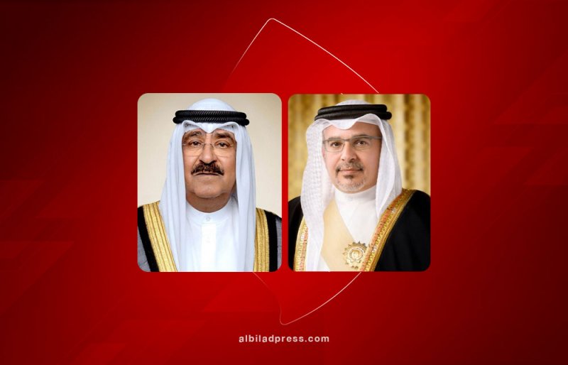 سمو ولي العهد رئيس مجلس الوزراء يتلقى برقية شكر جوابية من أمير دولة الكويت
