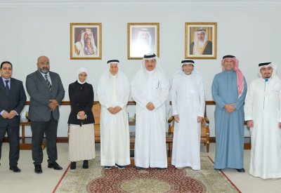 وزير العمل يلتقي رئيس جمعية البحرين لرعاية مرضى السكلر