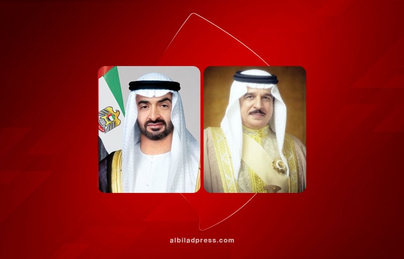 جلالة الملك المعظم يعزي رئيس دولة الإمارات العربية المتحدة في وفاة الشيخة مهرة بنت خالد بن سلطان آل نهيان
