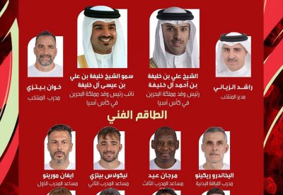 علي بن خليفة يترأس وفد المنتخب الوطني في نهائيات كأس آسيا