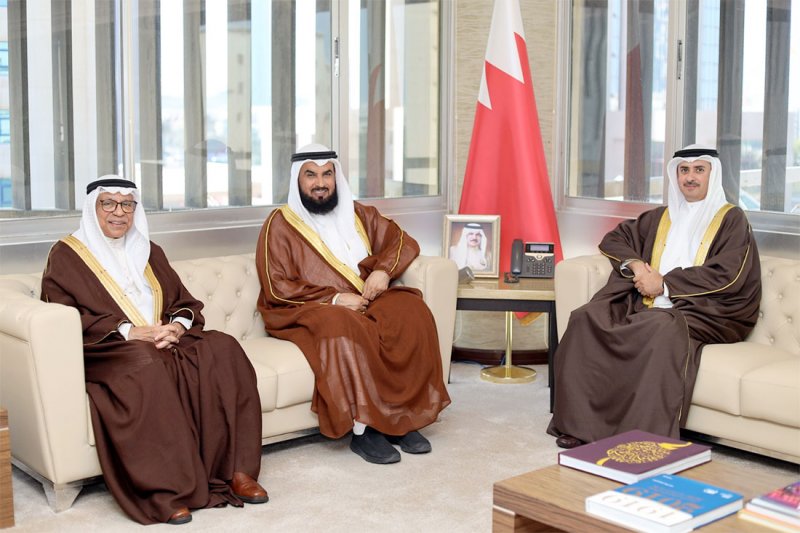 وزير العدل يستقبل رئيسي مجلسي الأوقاف السنية والجعفرية