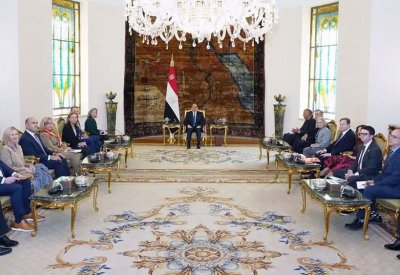 السيسي لوفد من الكونغرس: الأولوية الآن هي وقف النار في غزة