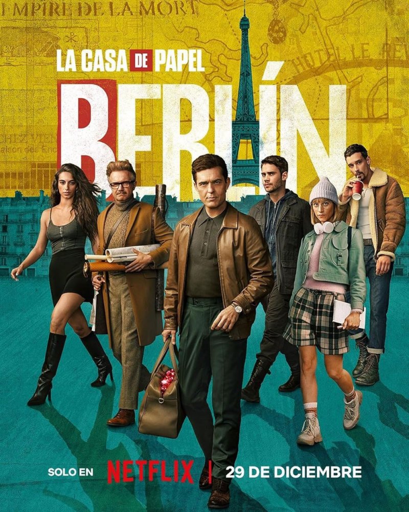 بيدرو ألونسو بمغامرة جديدة مع مسلسل Berlin