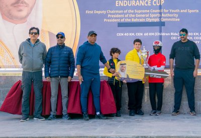 فيصل بن خالد وعبدالله بن خالد يتوجان أبطال بطولة خالد بن حمد لسباق القدرة