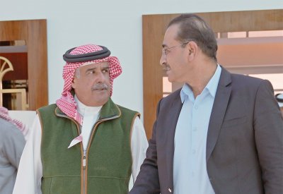 سمو رئيس الحرس الوطني يستقبل معالي قائد الجيش بجمهورية باكستان الإسلامية الشقيقة