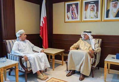 وزير الخارجية يستقبل المدير العام للمكتب التنفيذي لمجلس وزراء العمل ومجلس وزراء شؤون التنمية الاجتماعية بدول مجلس التعاون