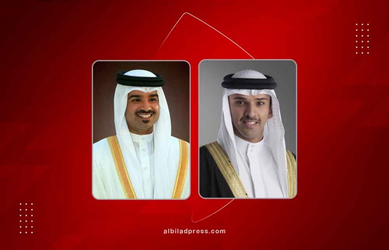 رئيس ونائب رئيس الاتحاد البحريني لكرة القدم يهنئان سمو رئيس الحرس الوطني