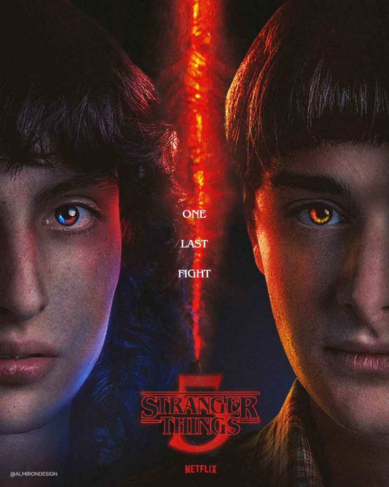 استعدادات تقديم الموسم الخامس من مسلسل Stranger Things 