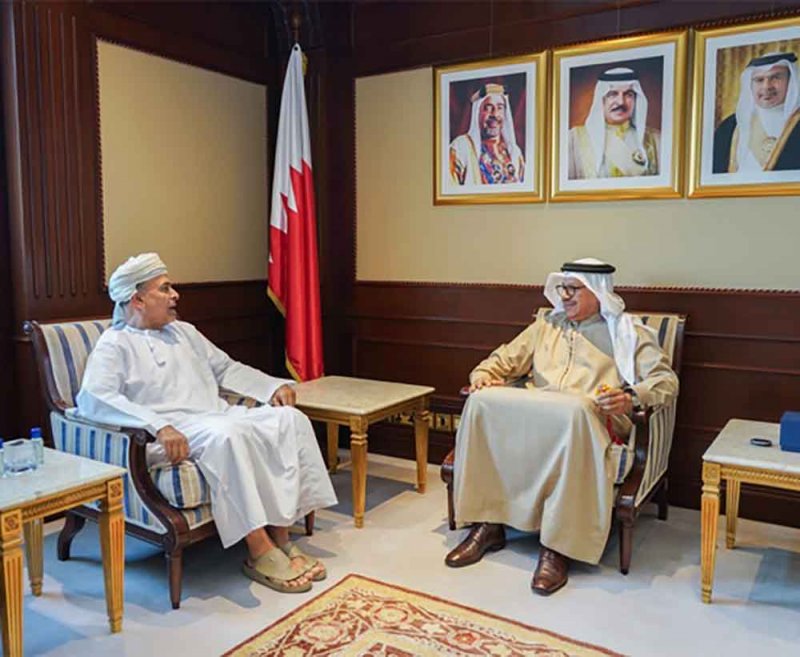وزير الخارجية يستقبل المدير العام للمكتب التنفيذي لمجلس وزراء العمل ومجلس وزراء شؤون التنمية الاجتماعية بدول مجلس التعاون