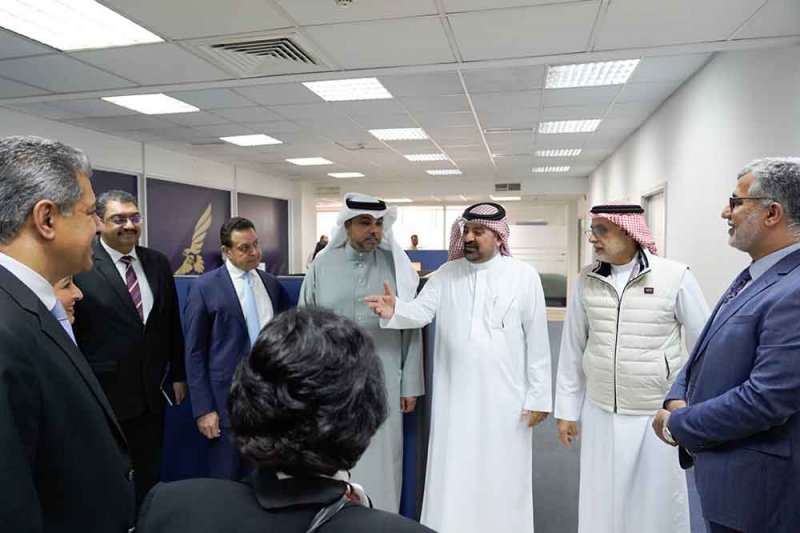 "التحقيق في طيران الخليج" تبدأ اولى زياراتها الميدانية لاقسام الشركة