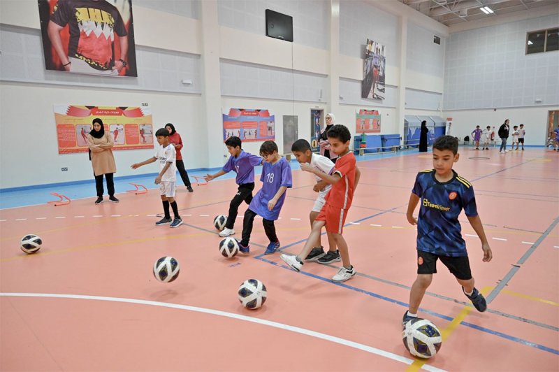 الأكاديمية الأولمبية تنظم برنامج محو الأمية البدنية للأطفال