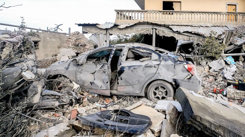 3 قتلى من حزب الله في قصف إسرائيلي استهدف سيارة جنوبي لبنان